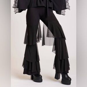 Midnight Hour Dark Fairy Palazzo Pants